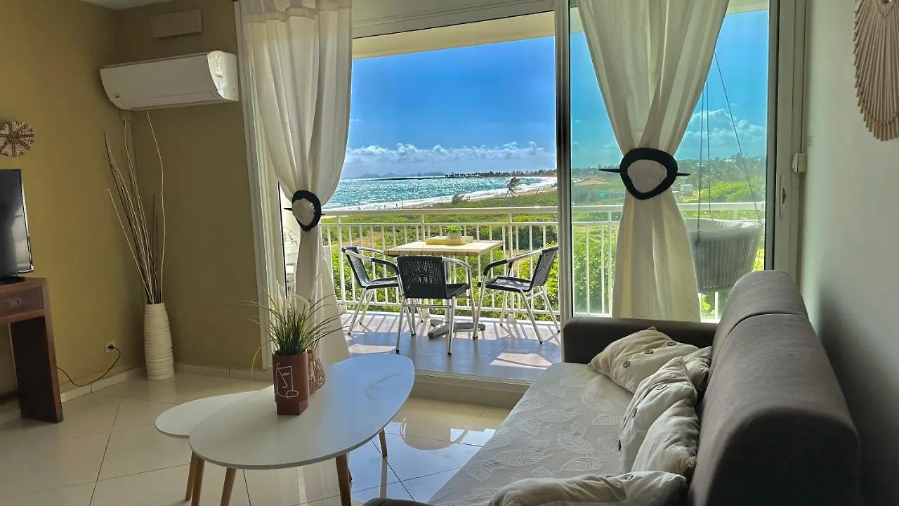 Reves De Tropiques - Grands Studios Avec Piscine Vue Ocean Acces Plage Direct Cul de Sac